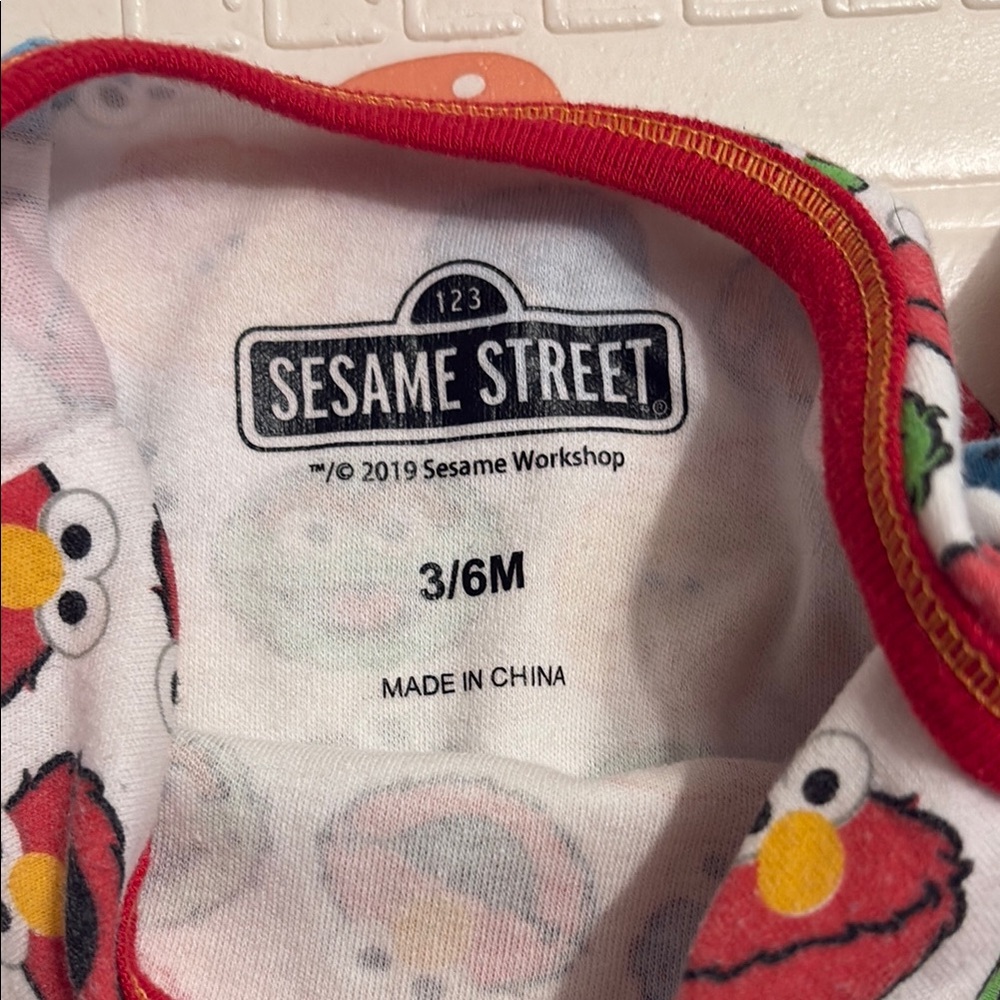 Sesame Street Blue Baby Onesie - Picture 14 of 16